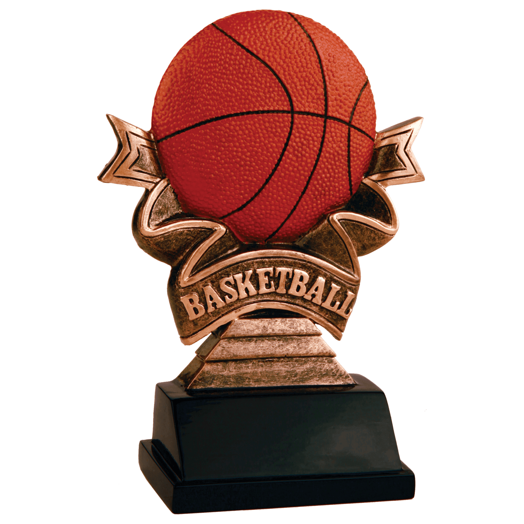 Ribbon Basketball Award 5.5"