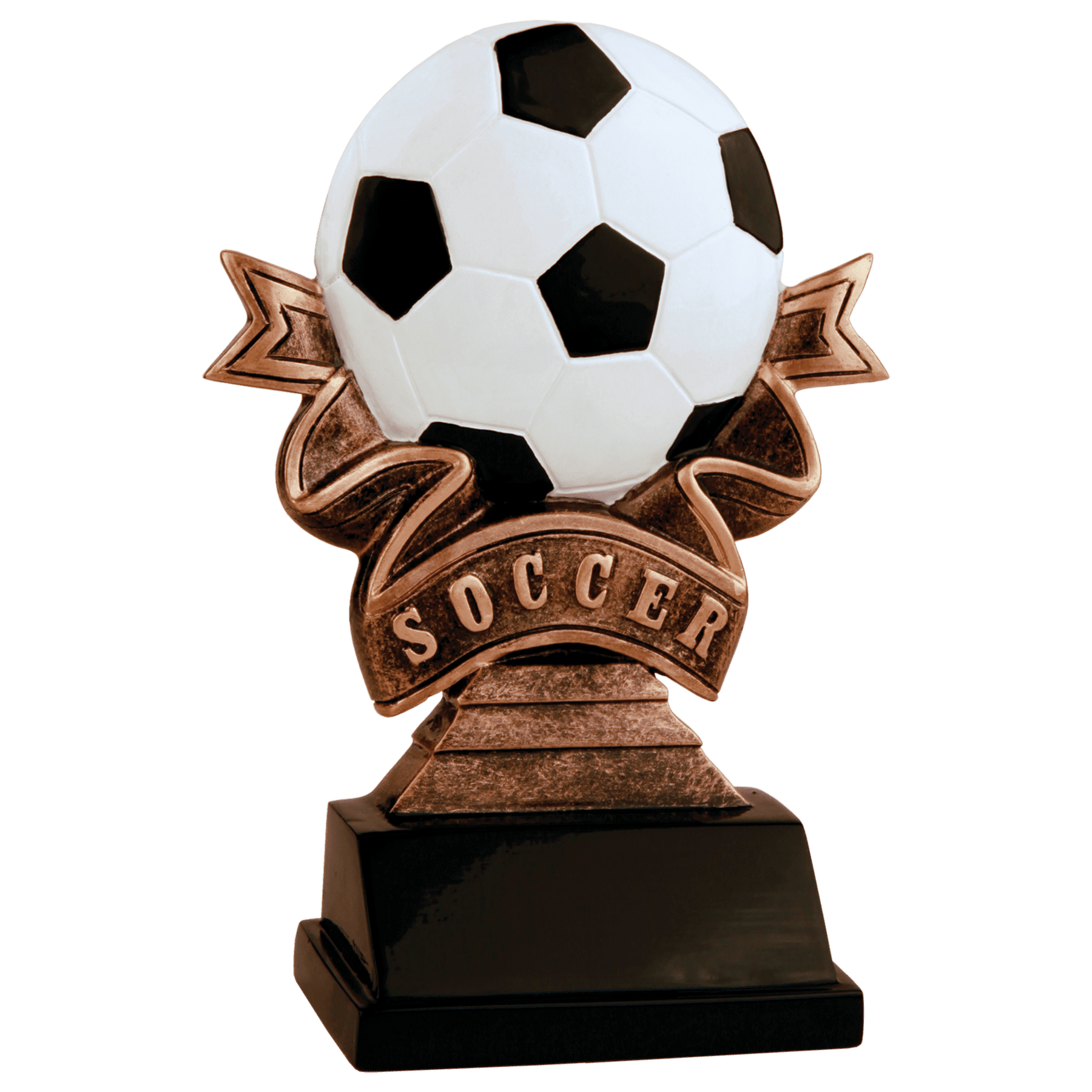 Ribbon Soccer Award 5.5"
