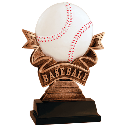 Ribbon Baseball Award 7"