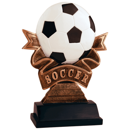 Ribbon Soccer Award 7"