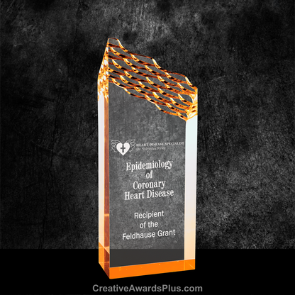 Riptide Acrylic Award 8" / Gold