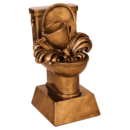 Looser Toilet Award 6"