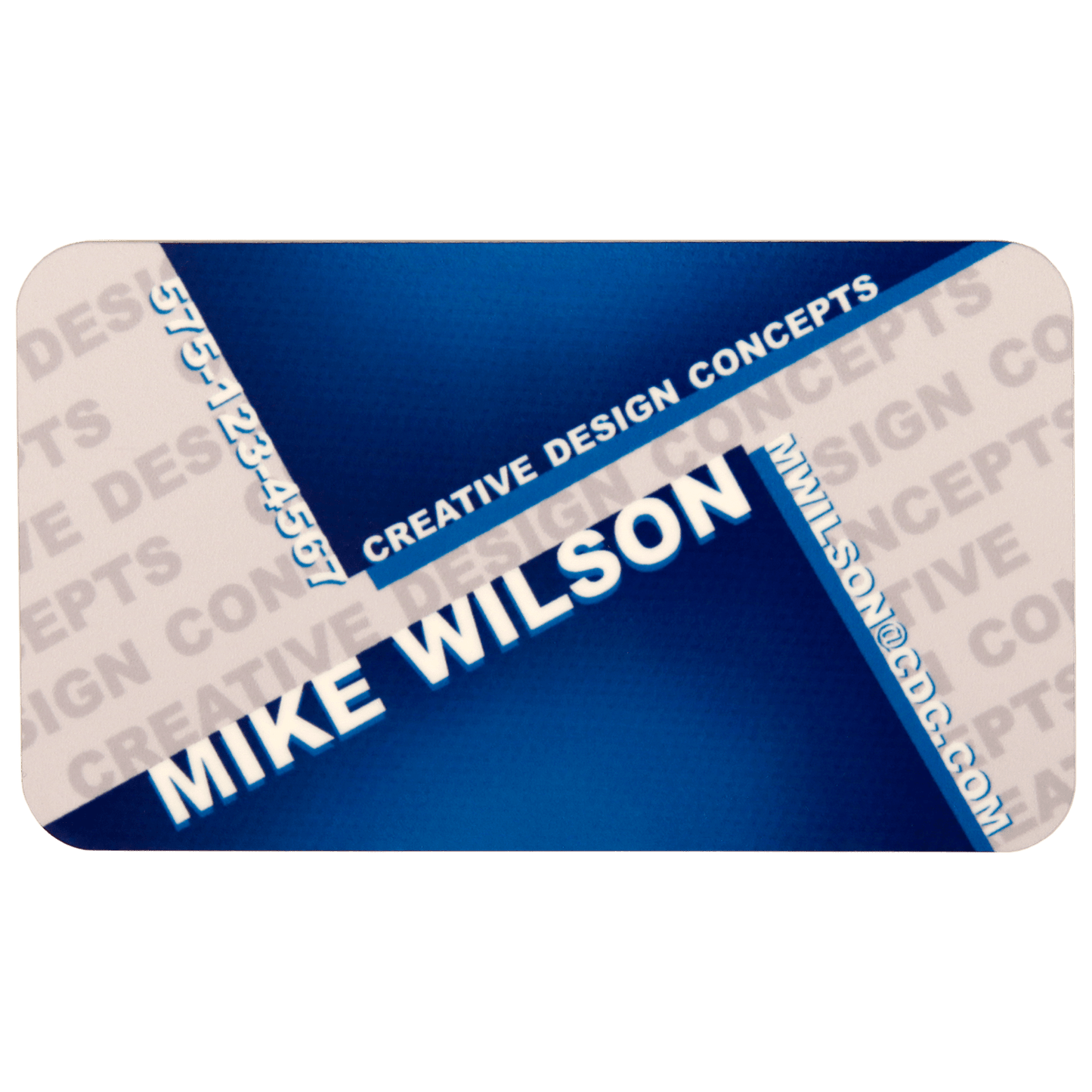 Imprinted Matte Name Badge 1.5" x 3" / Multiple