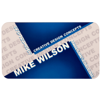 Imprinted Matte Name Badge 1.5" x 3" / Multiple