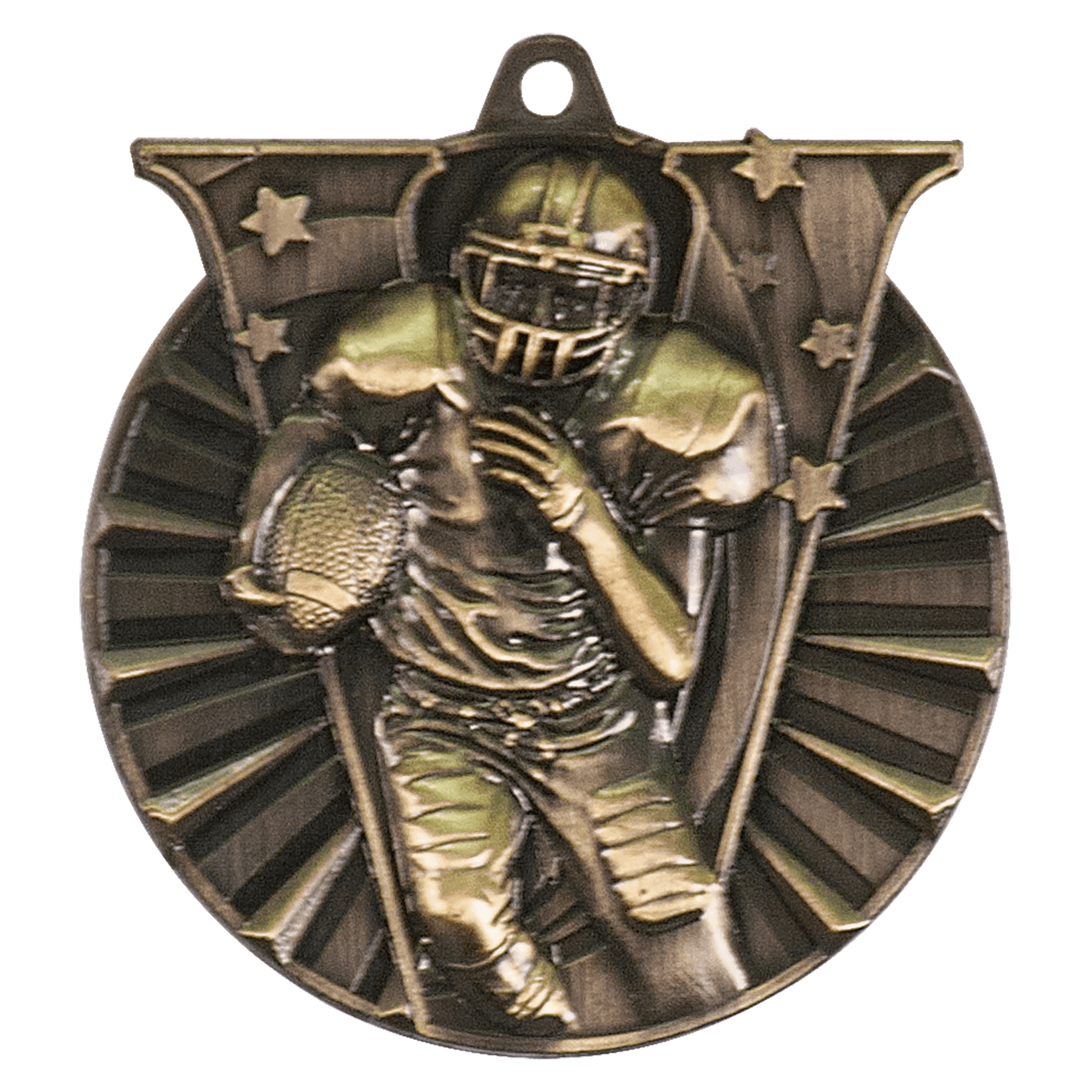 Victory Football Medal 2" / Gold