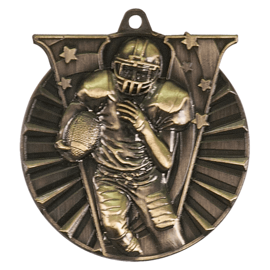 Victory Football Medal 2" / Gold