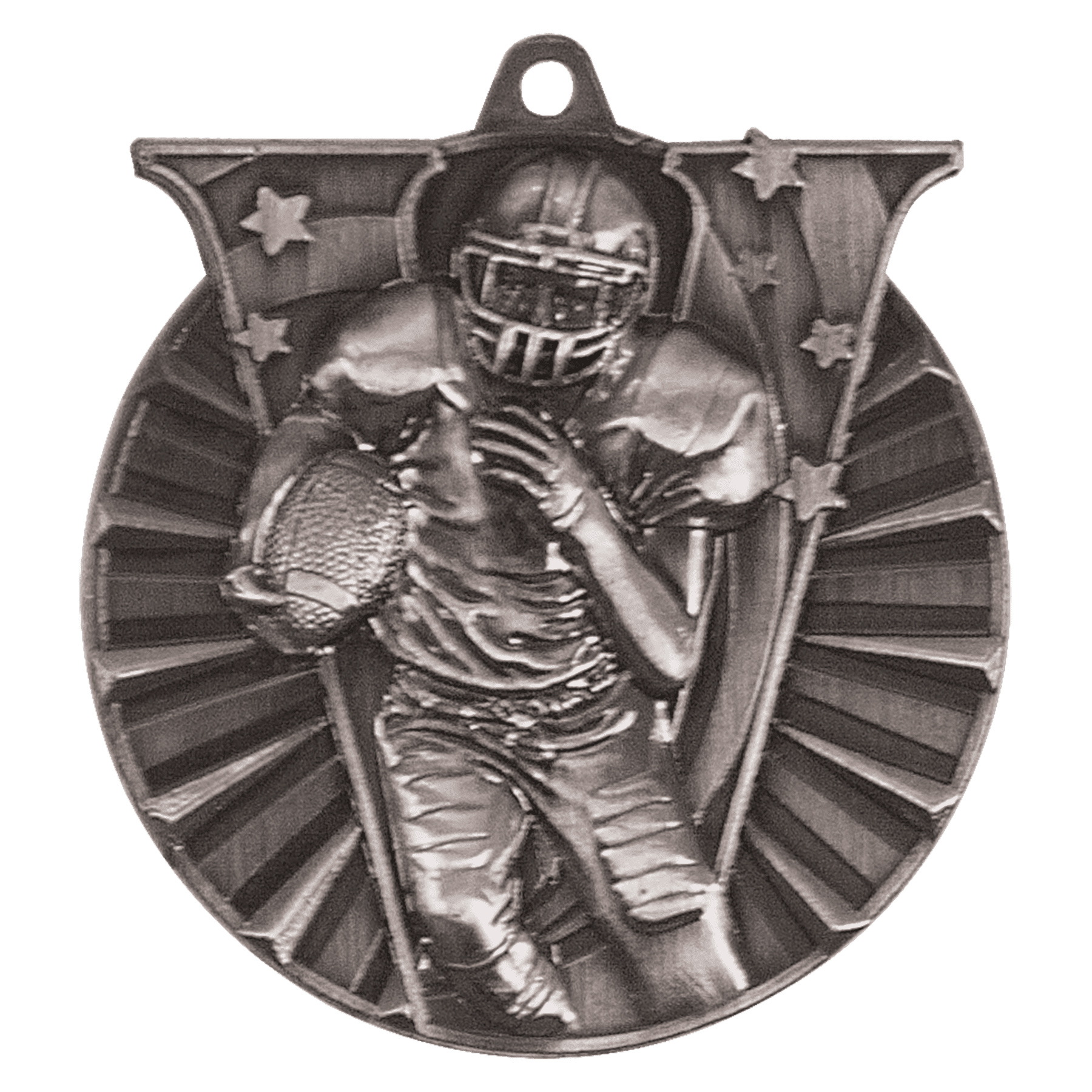 Victory Football Medal 2" / Silver