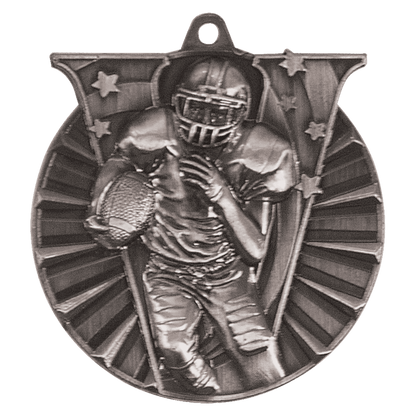 Victory Football Medal 2" / Silver
