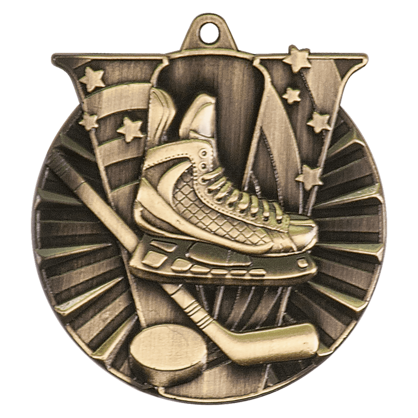 Victory Hockey Medal 2" / Gold