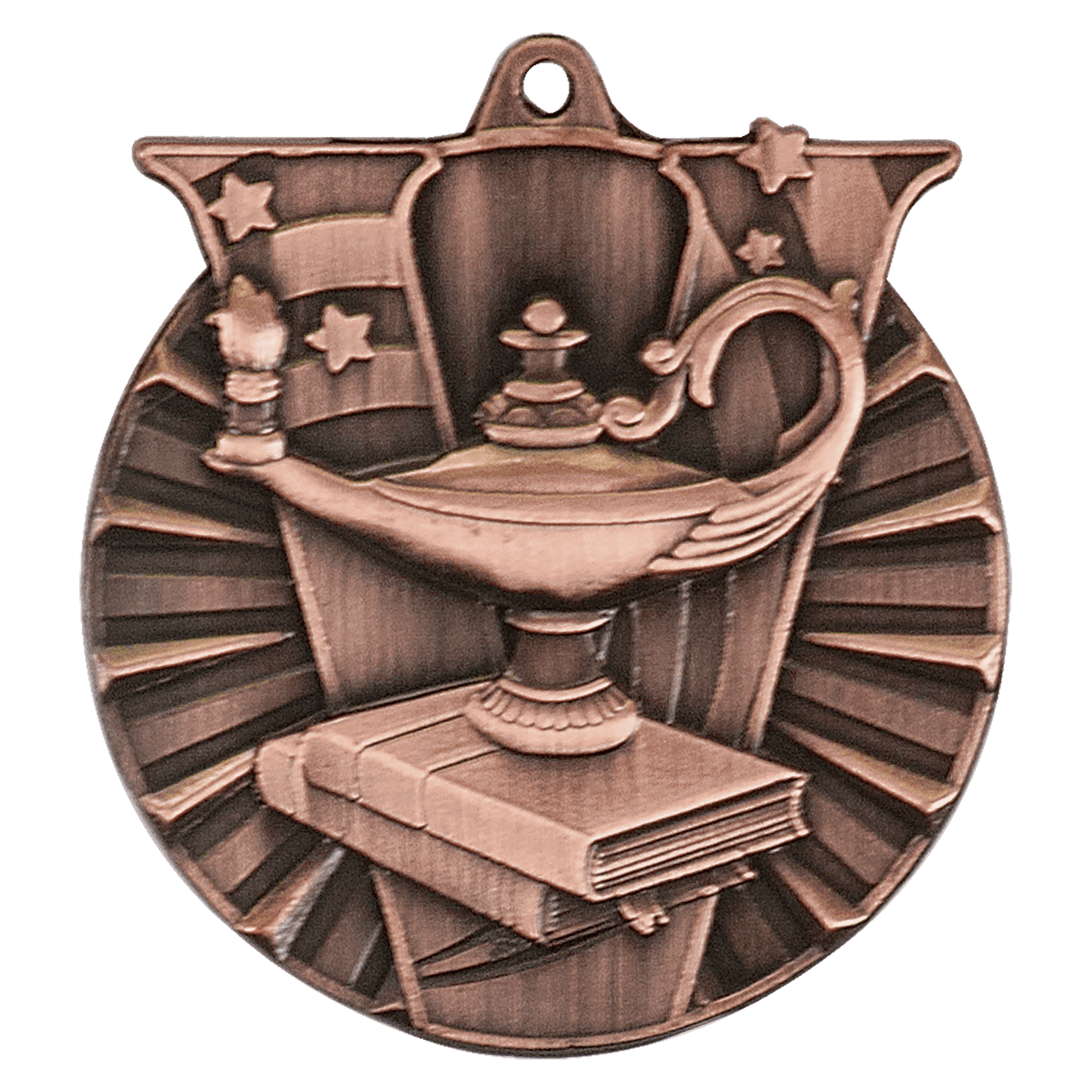Victory Academic Medal 2" / Bronze (Copper Tone)