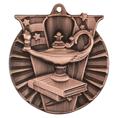 Victory Academic Medal 2" / Bronze (Copper Tone)