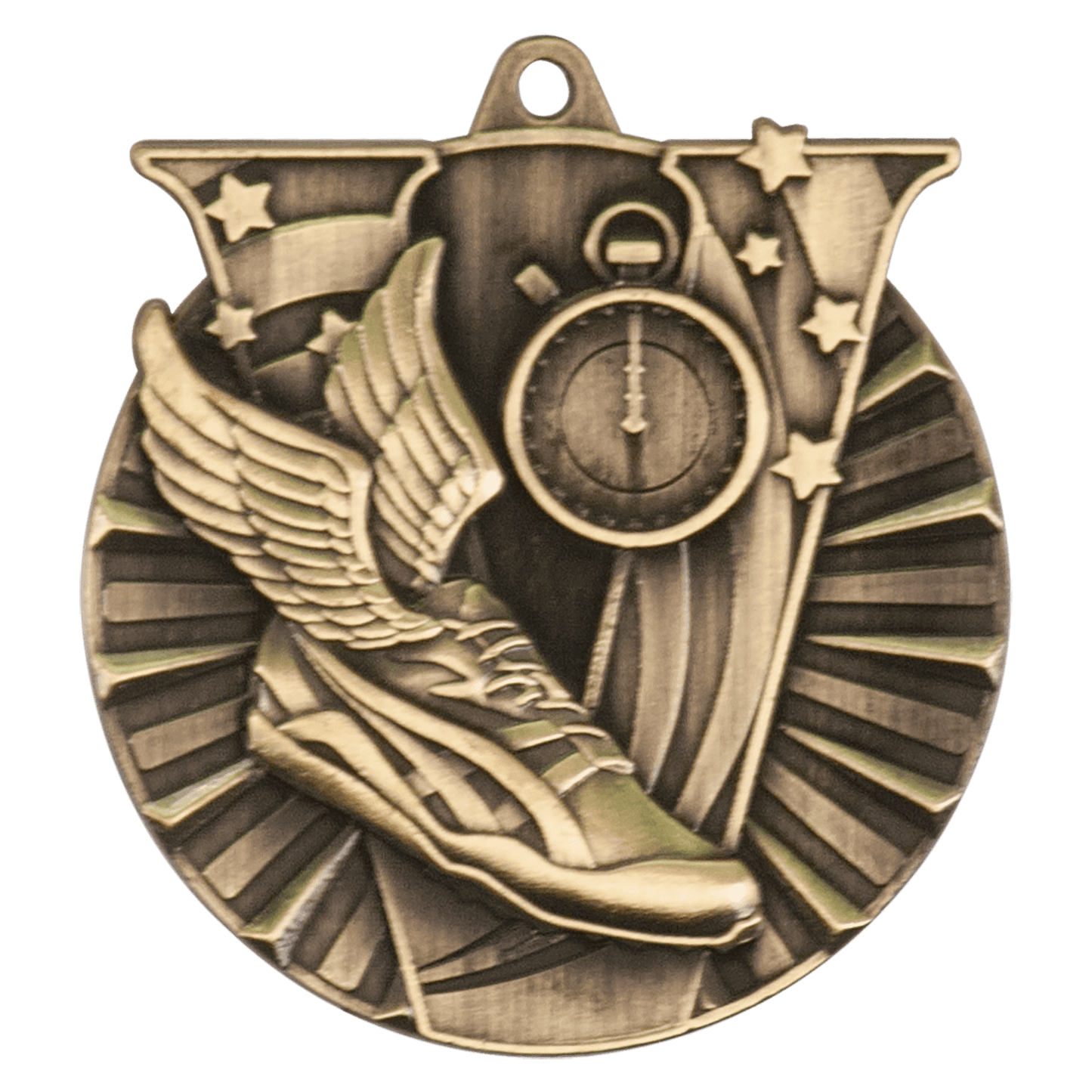 Victory Track Medal 2" / Gold