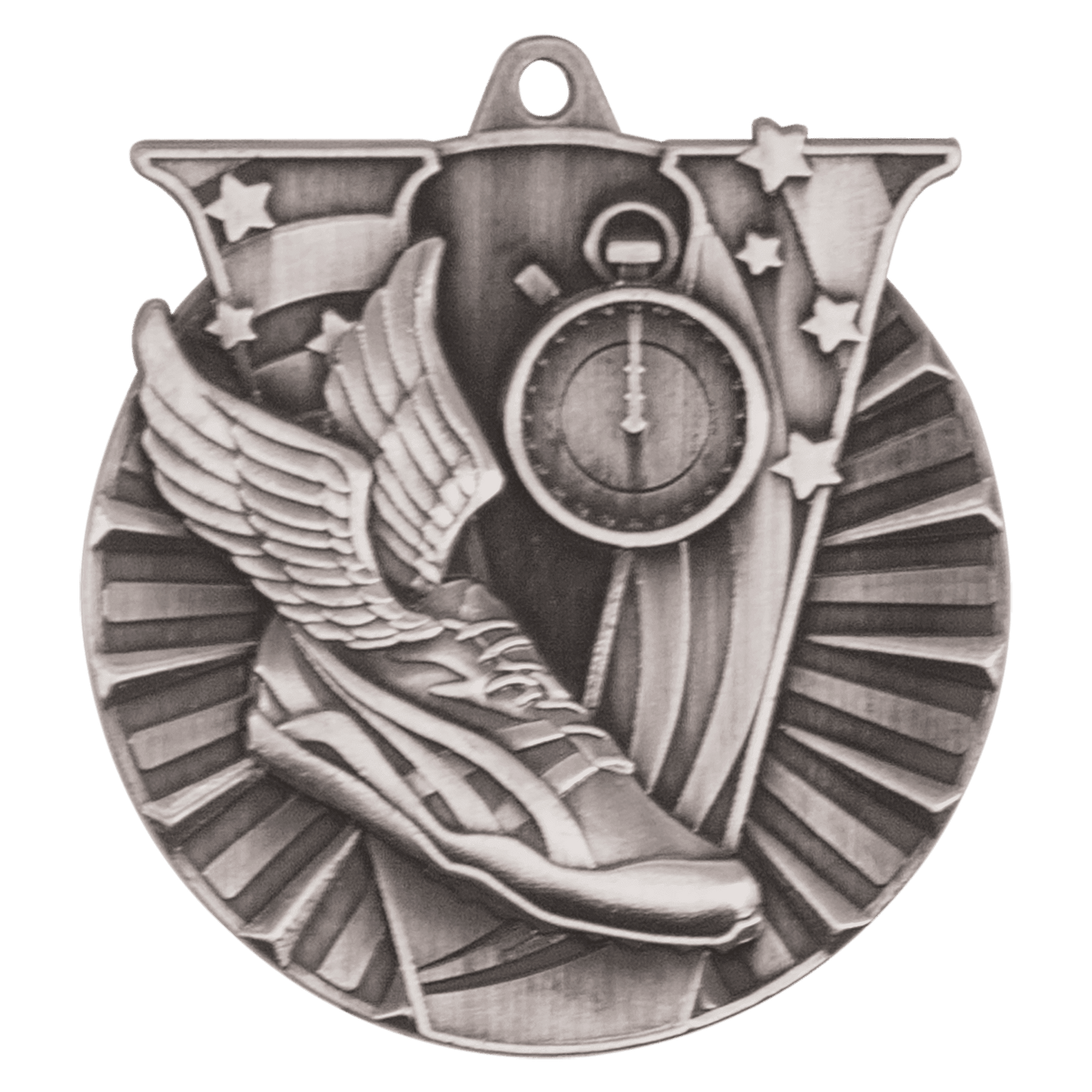 Victory Track Medal 2" / Silver