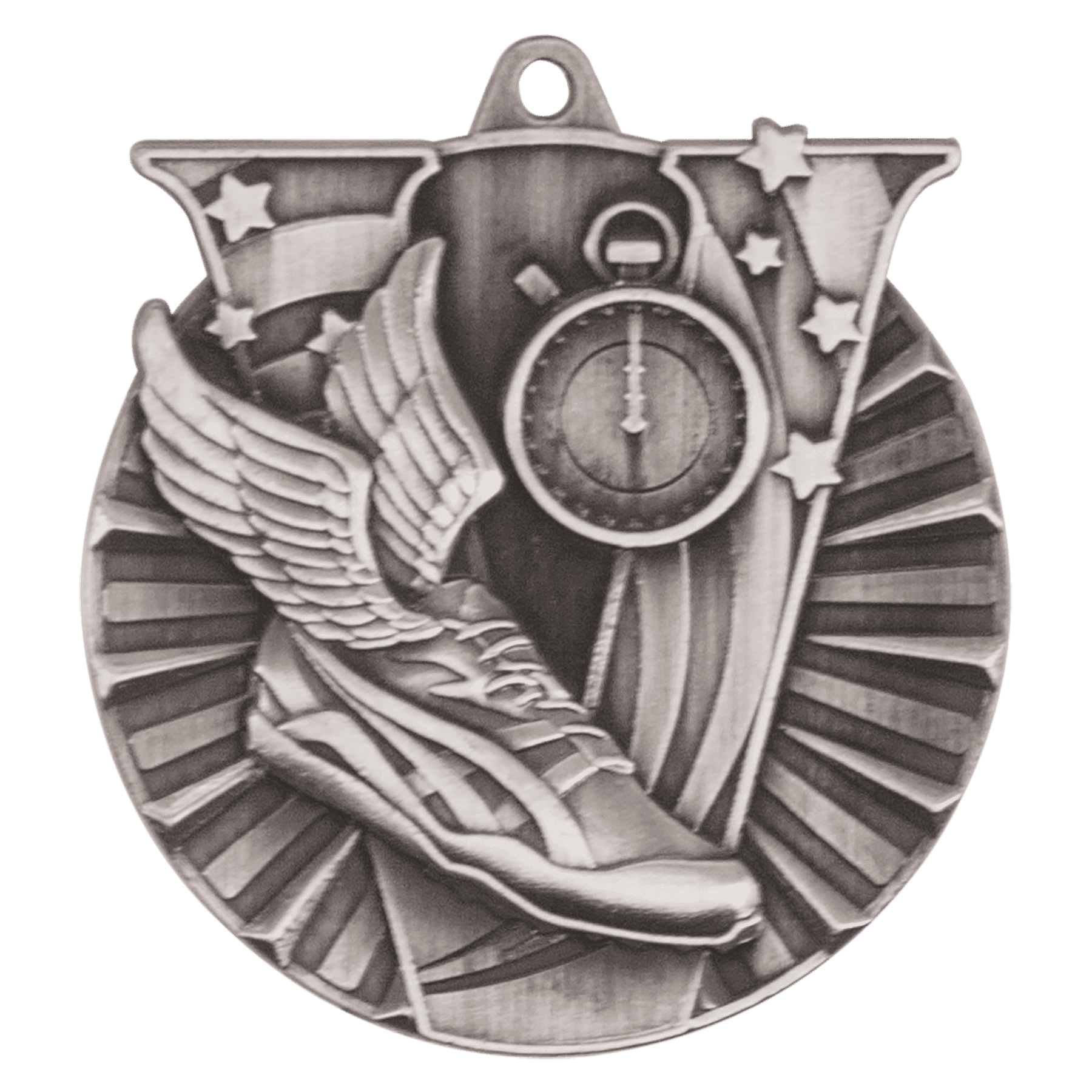 Victory Track Medal 2" / Silver