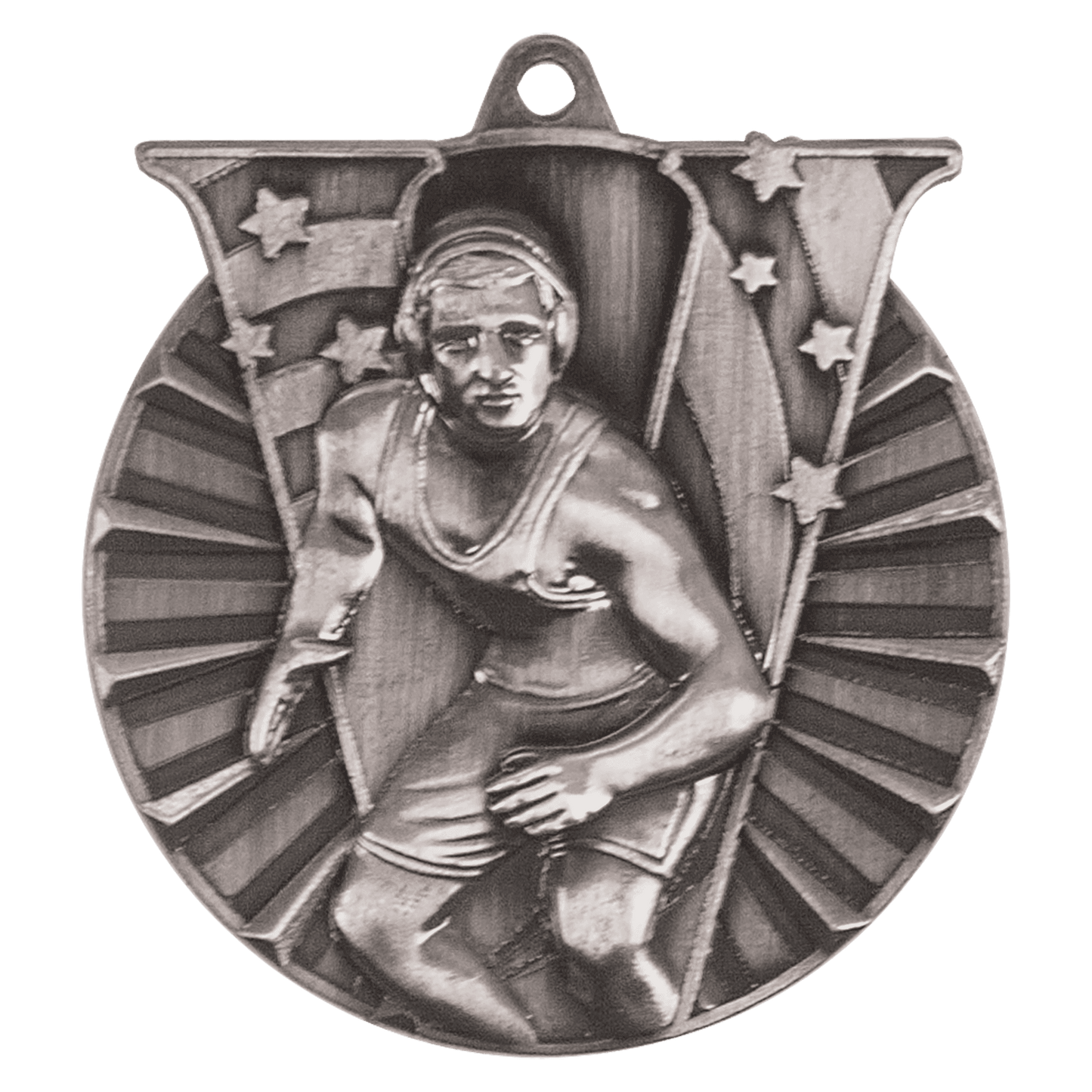Victory Wrestling Medal 2" / Silver