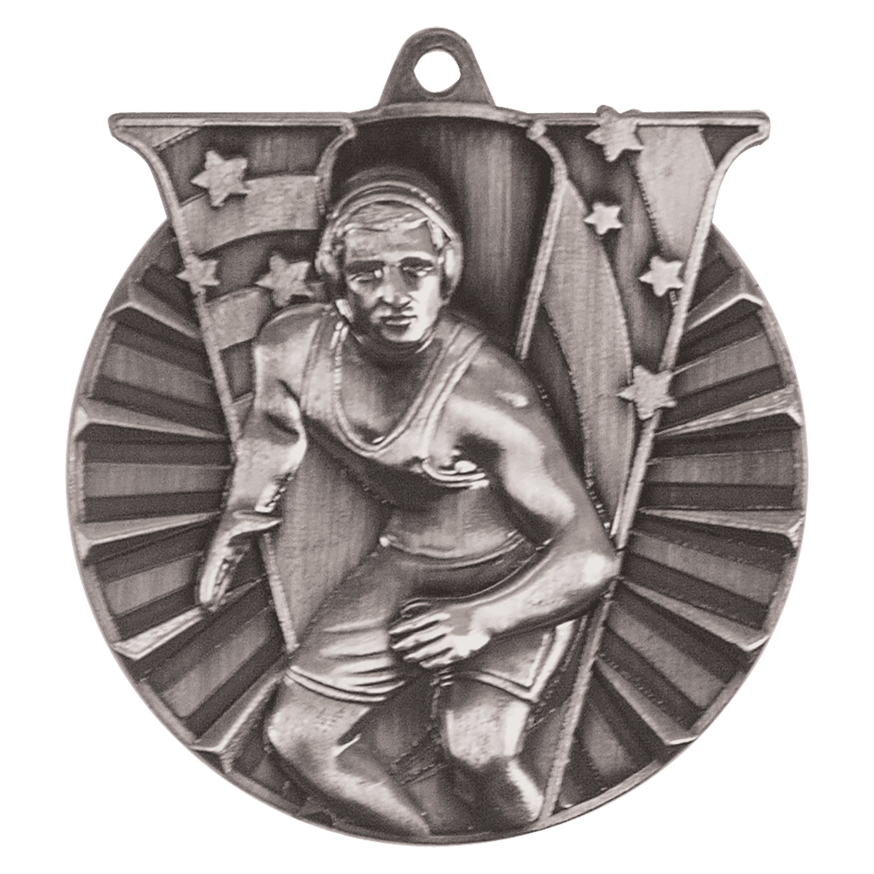 Victory Wrestling Medal 2" / Silver