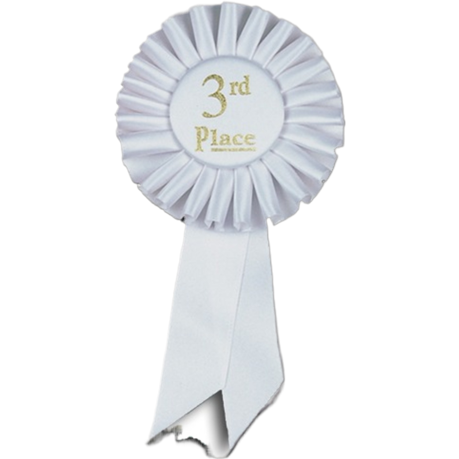 Small Rosette 3rd Place Ribbon – Creative Awards