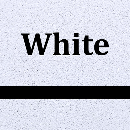 Custom Textured Plastic Plate Custom Sizes / White/Black / 165