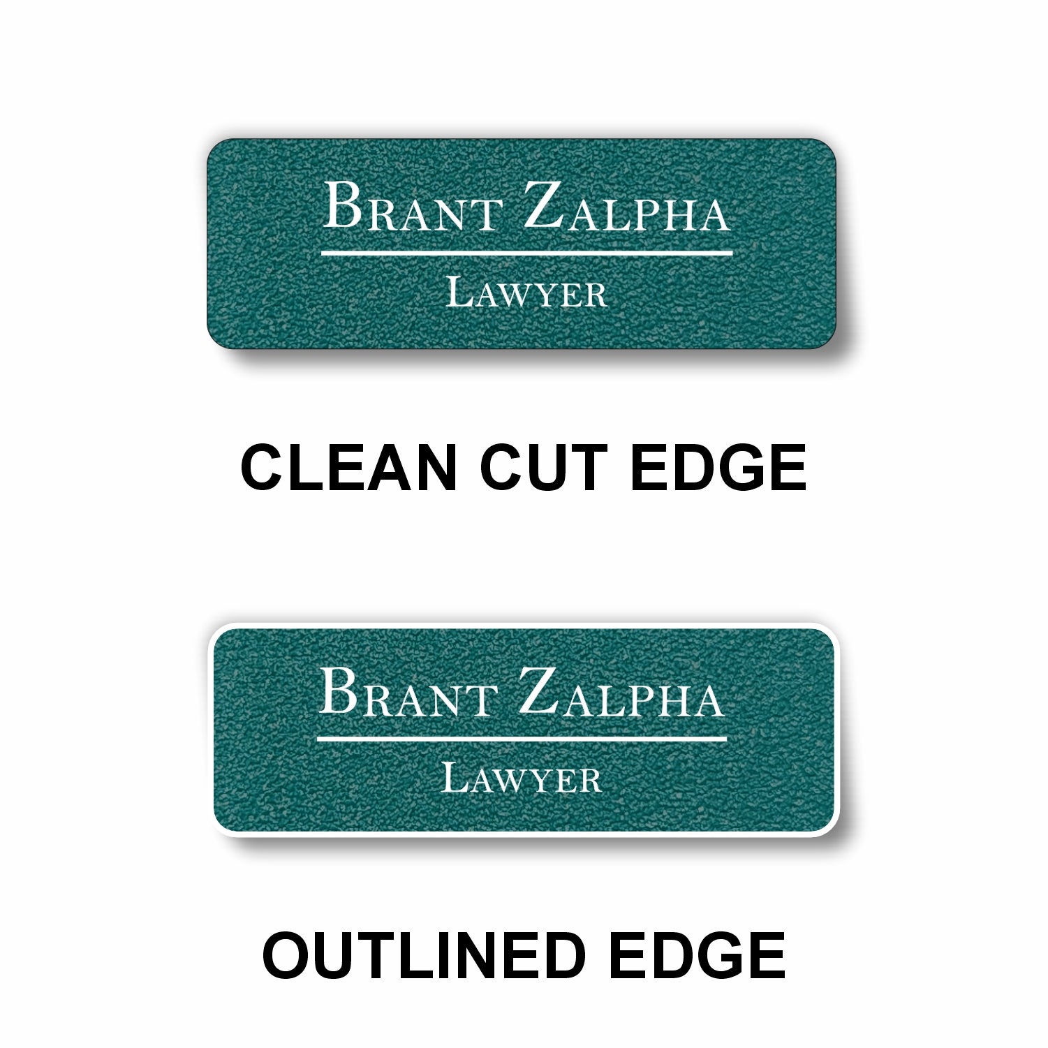 Plastic Textured Name Badge – Creative Awards