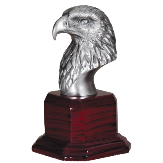 Silver Eagle Head Award 8.5"