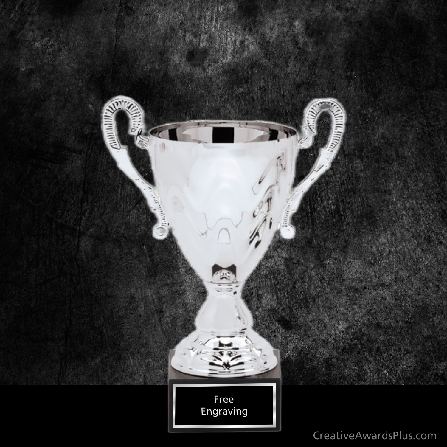 Wave Trophy Cup 14" / Silver