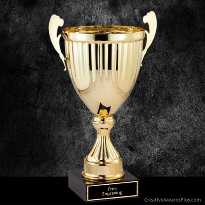 Aspire Gold Trophy Cup 17.25" / Gold