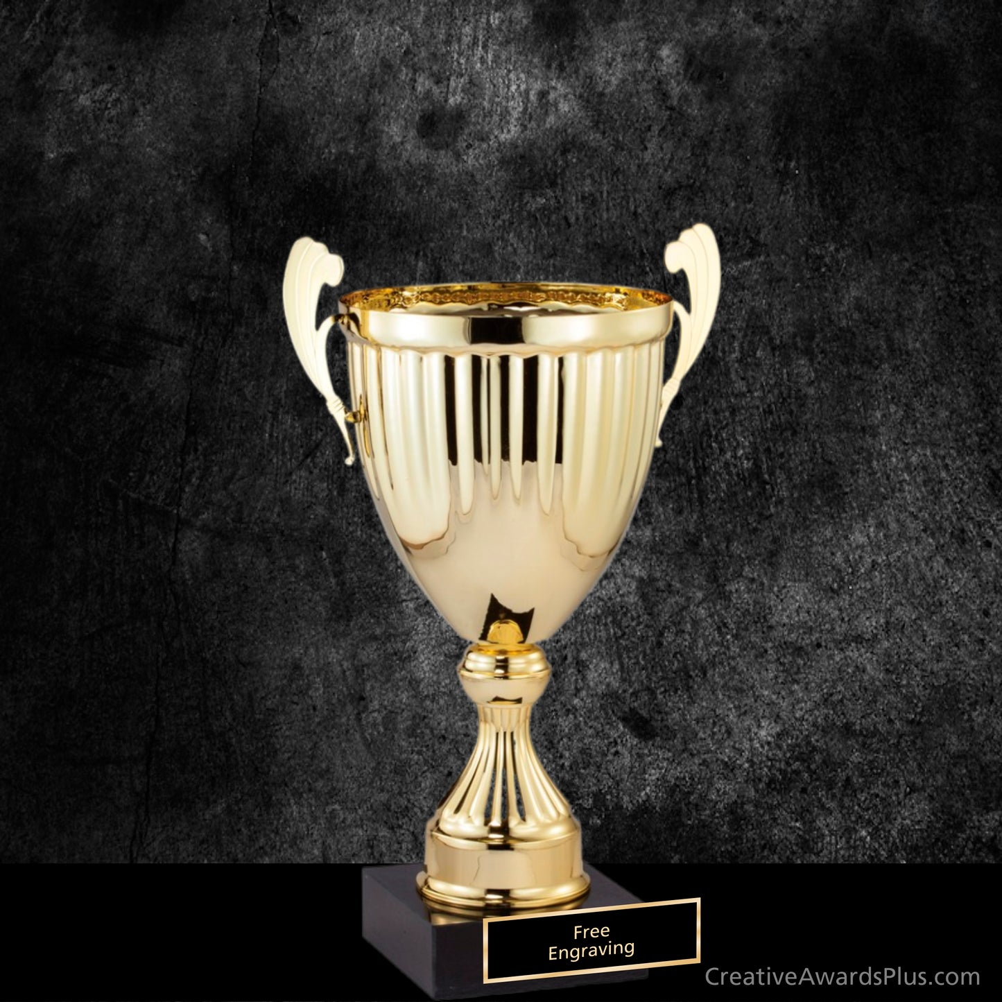 Aspire Gold Trophy Cup 12.25": / Gold