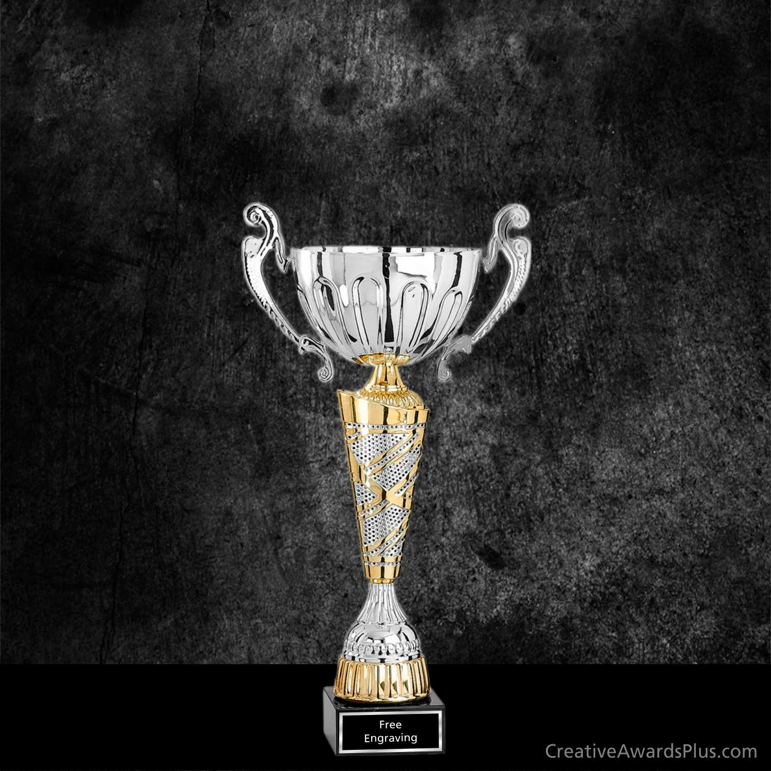 Impressive Trophy Cup 12.25" / Silver/Gold