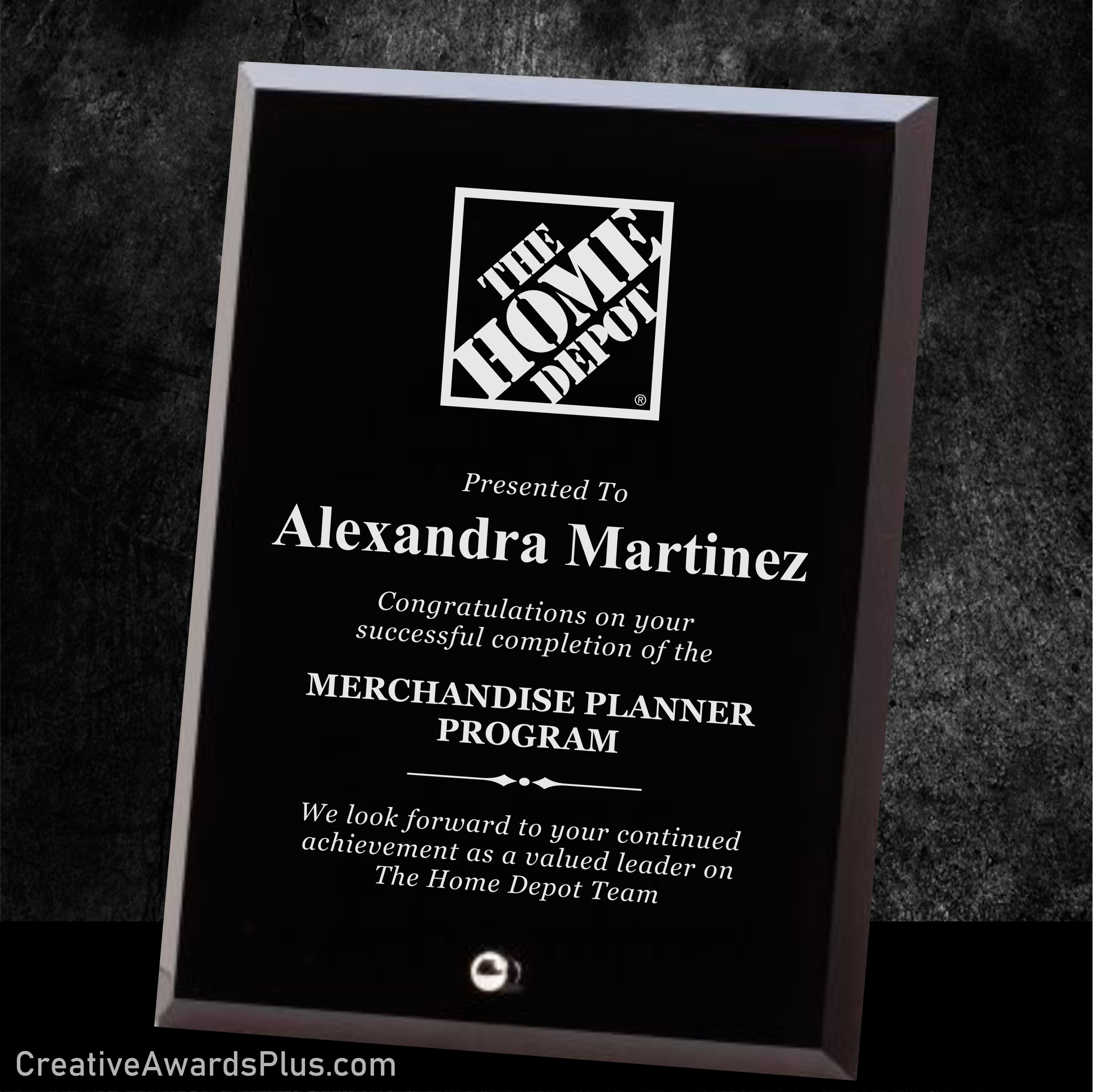 Black Glass Award 10" / Black