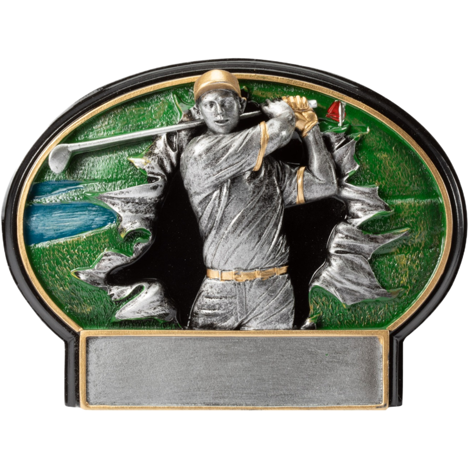 Burst Thru Male Golf Award 5.5"