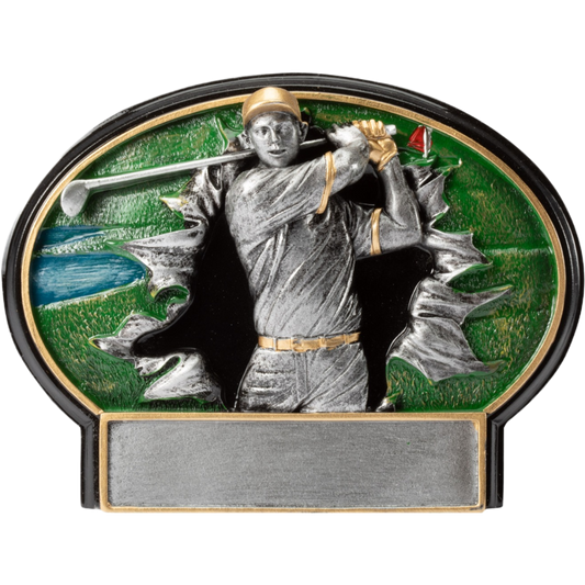 Burst Thru Male Golf Award 5.5"