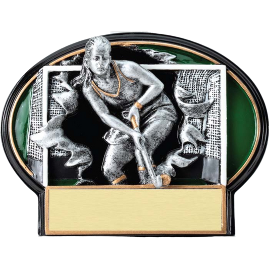 Burst Thru Female Field Hockey Award 5.5"