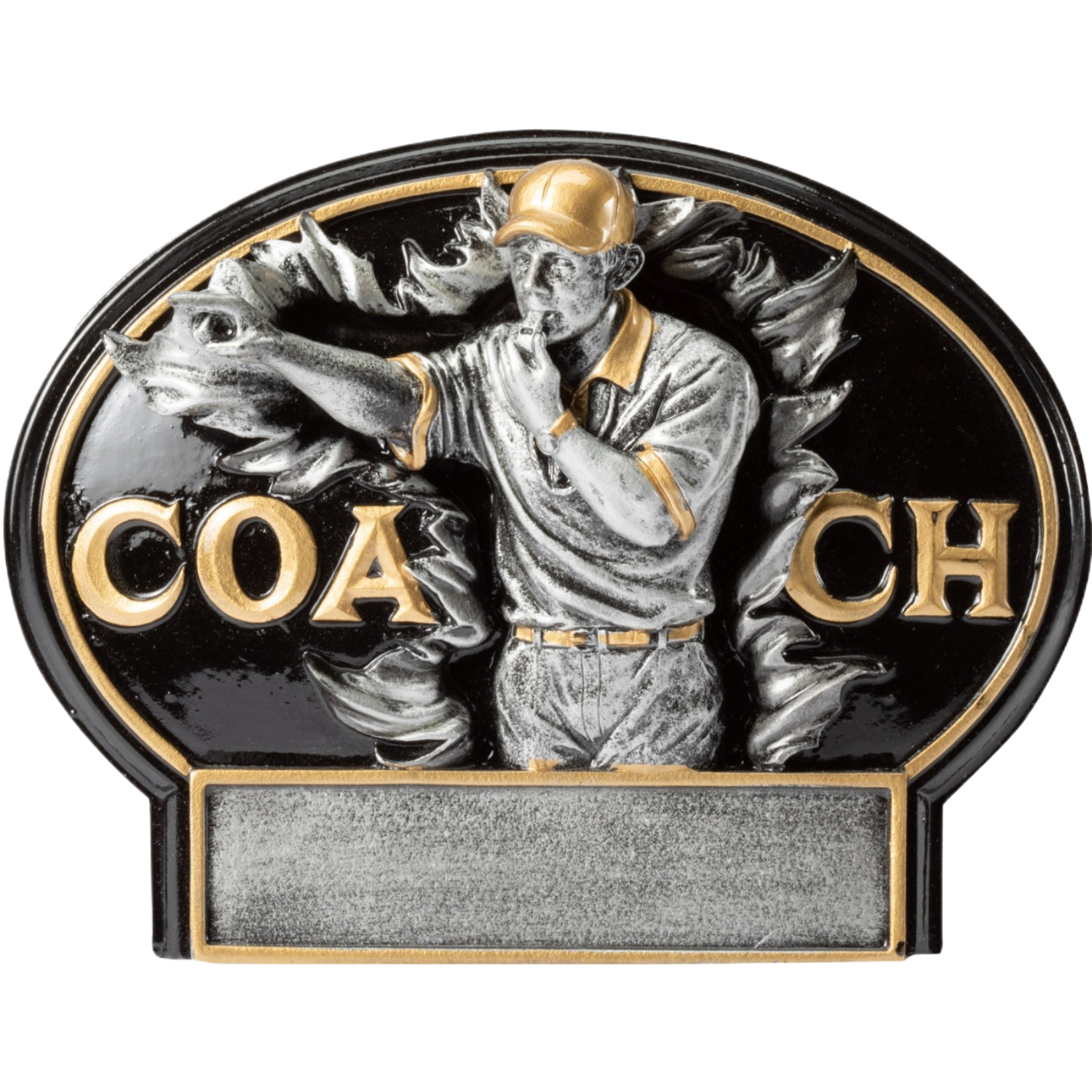 Burst Thru Male Coach Award 5.5"