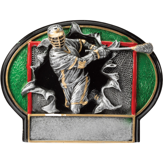 Burst Thru Male Lacrosse Award 5.5"
