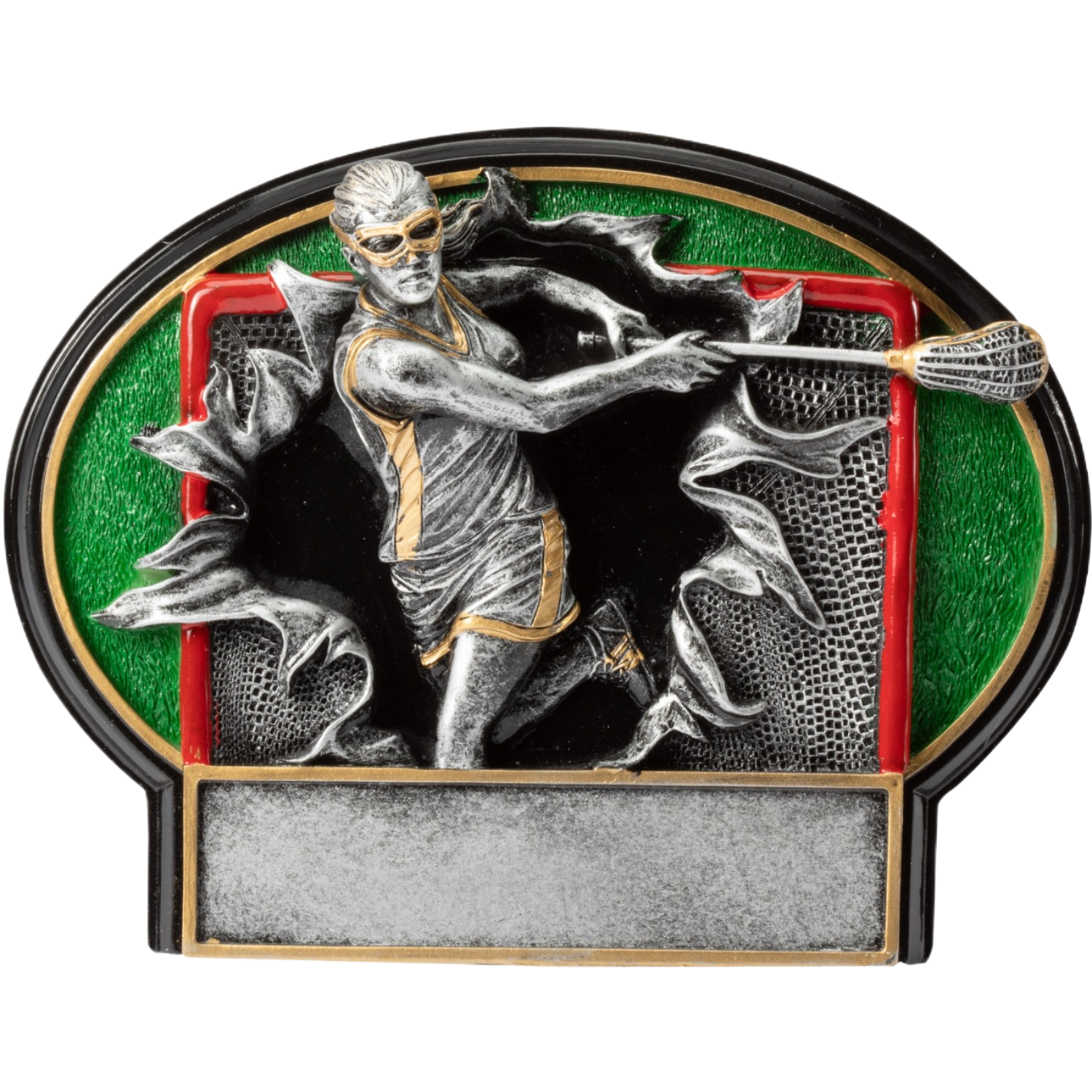 Burst Thru Female Lacrosse Award 5.5"