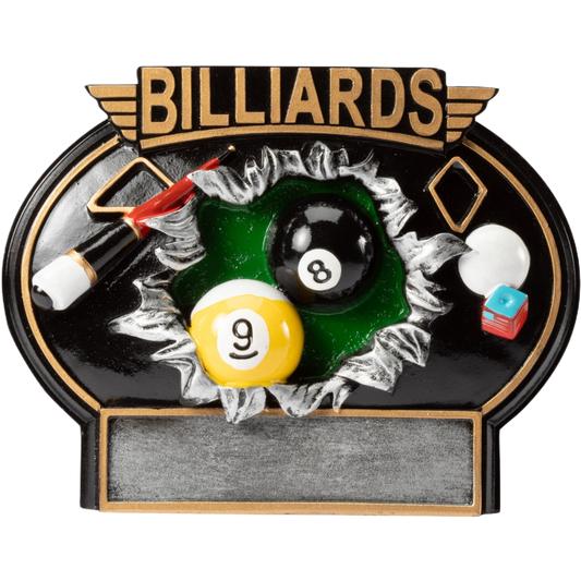 Burst Thru Billiards Award 5.5"