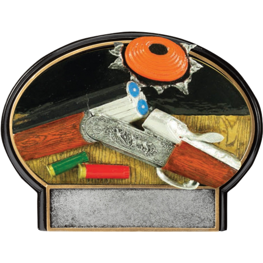 Burst Thru Trap Shooting Award 5.5"