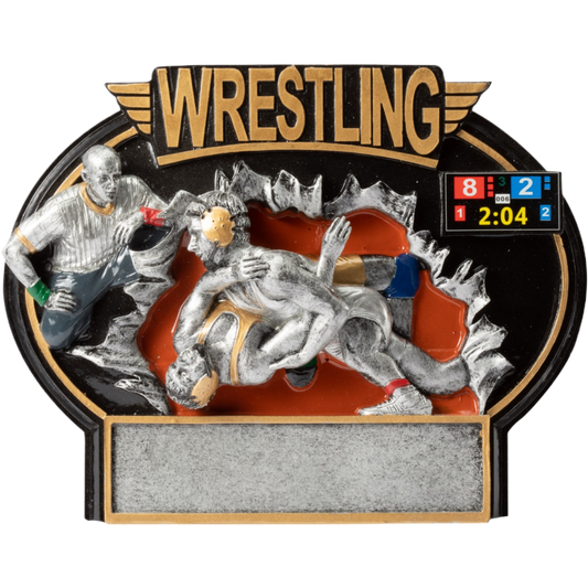 Burst Thru Wrestling Award 5.5"