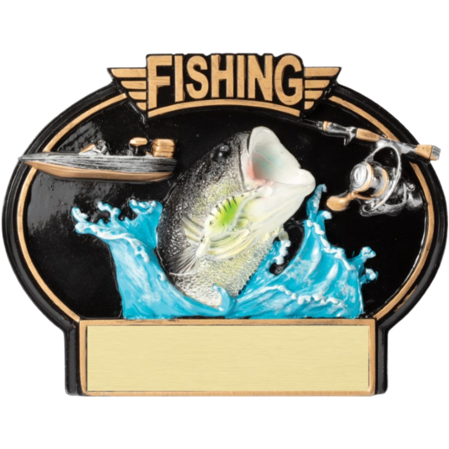 Burst Thru Bass Fishing Award 5.5"