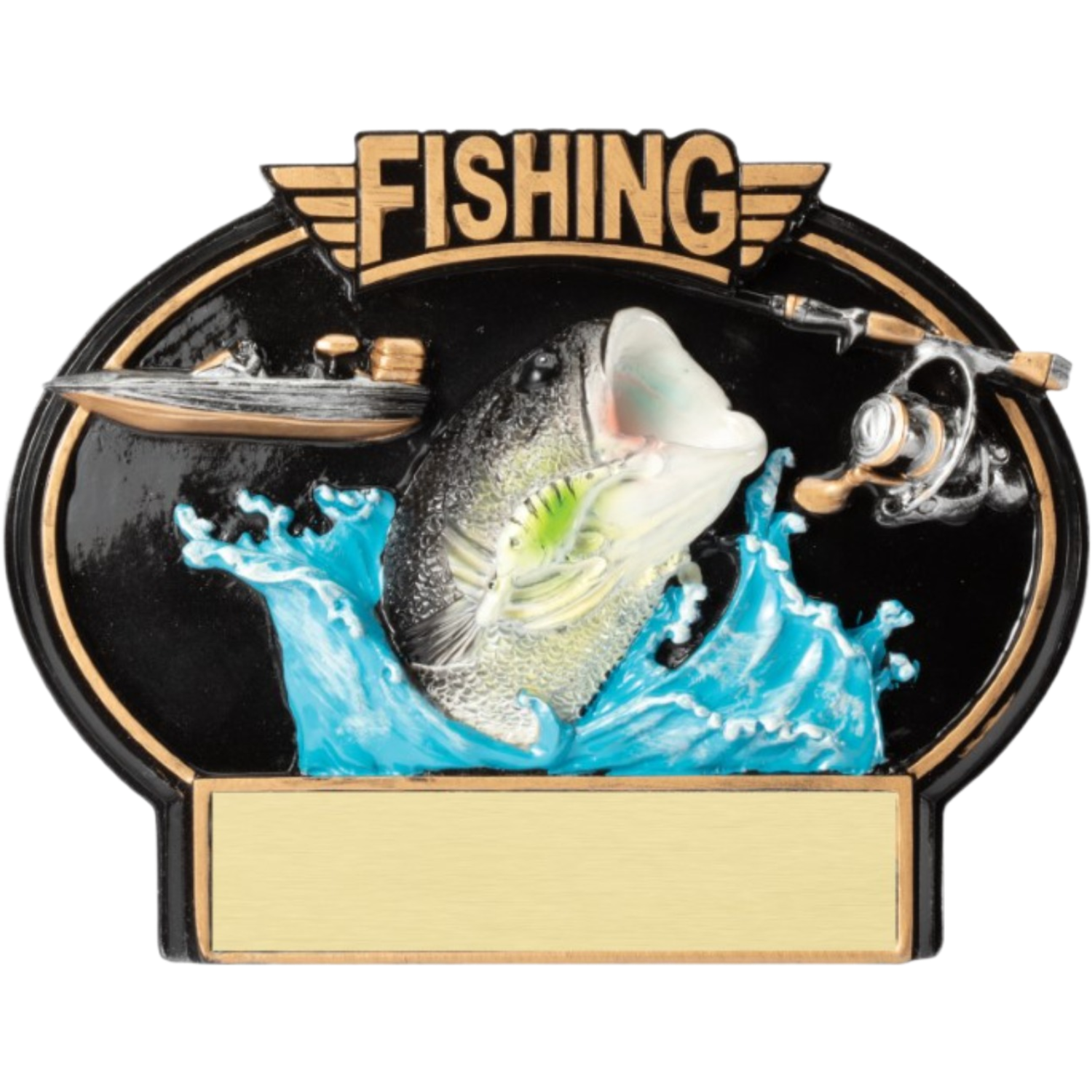 Burst Thru Bass Fishing Award 5.5"