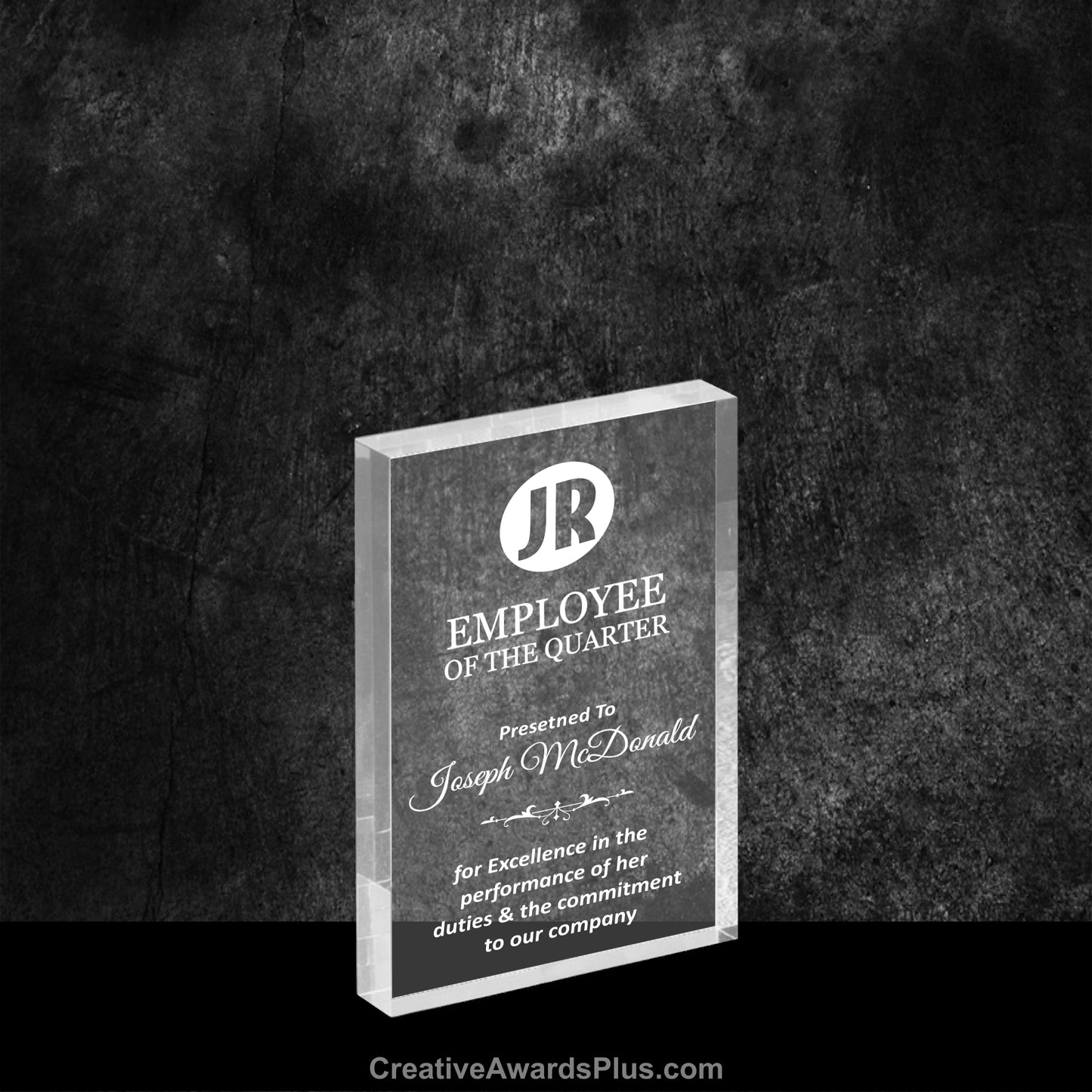 Rectangle Acrylic Award 5" / Clear