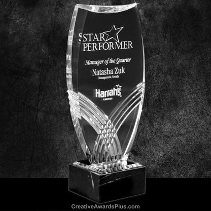 Nile Tower Acrylic Award 13.5" / Black