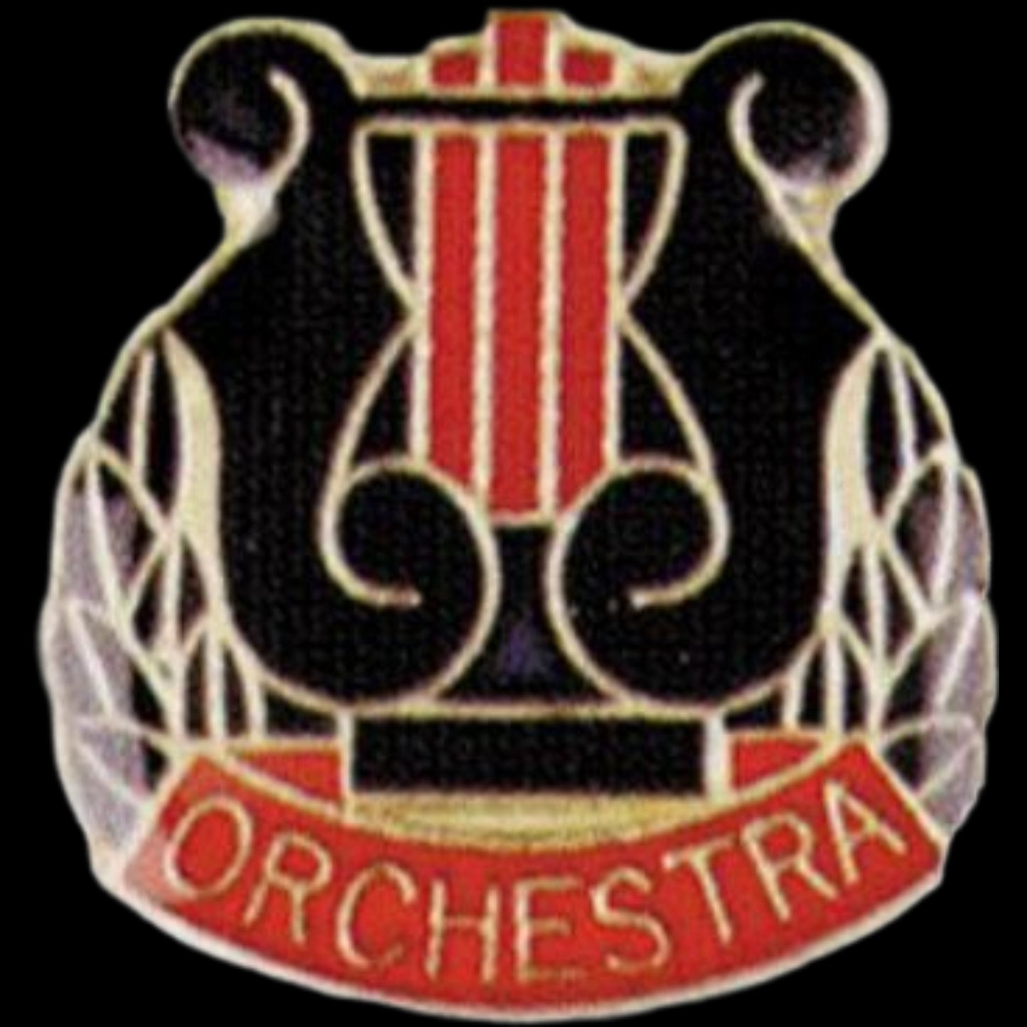 Musicians Orchestra Pin 1"