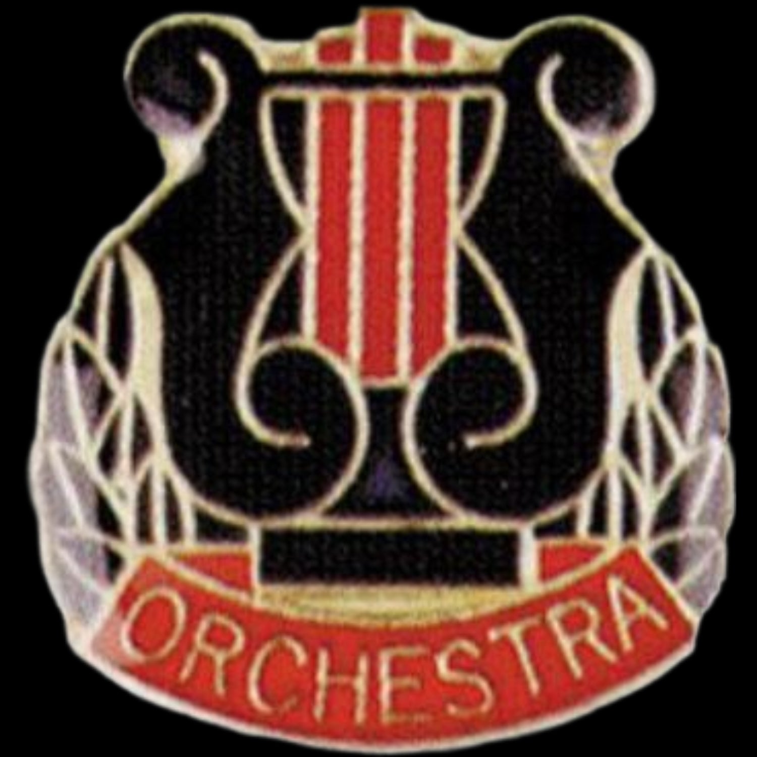 Musicians Orchestra Pin 1"