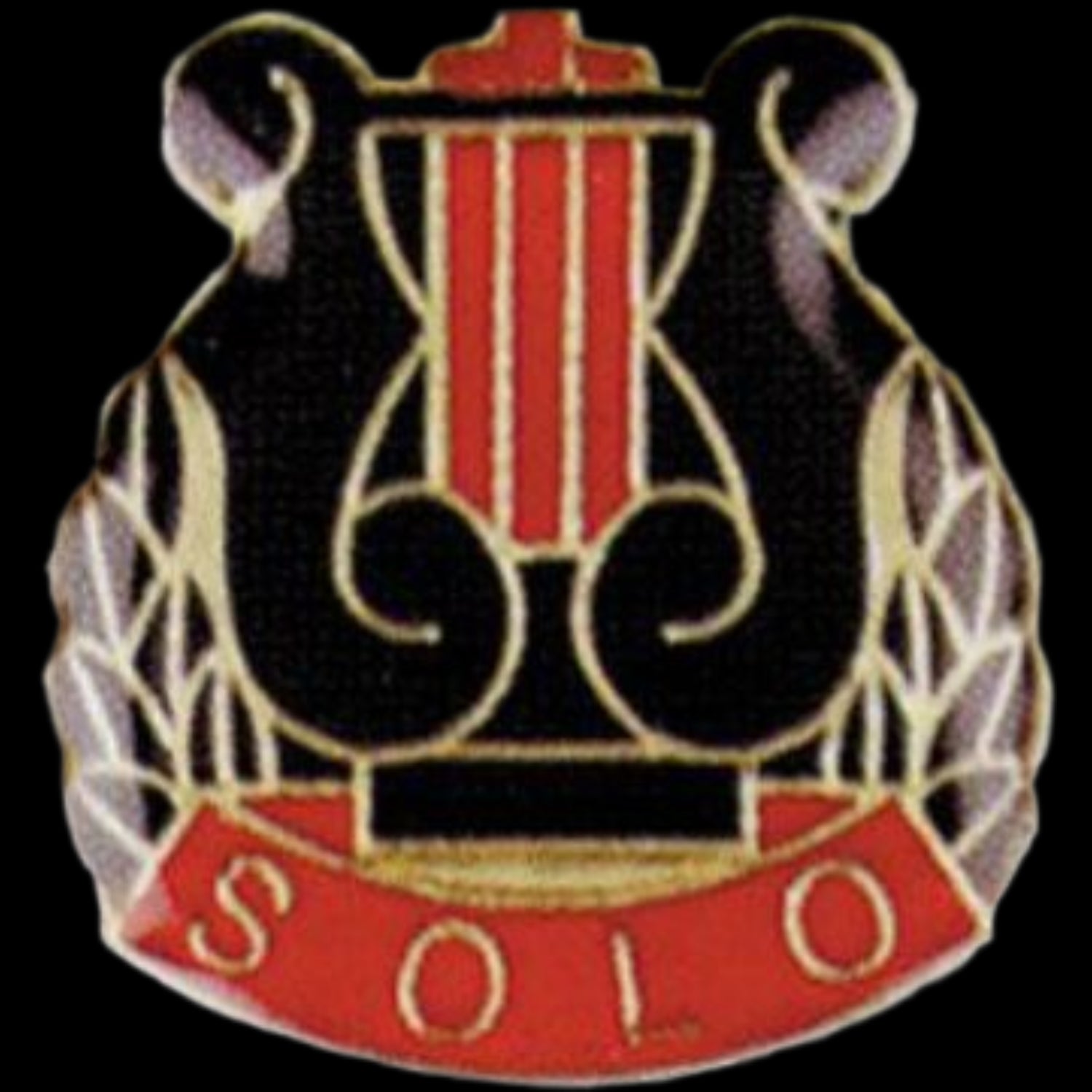 Musicians Solo Pin 1"