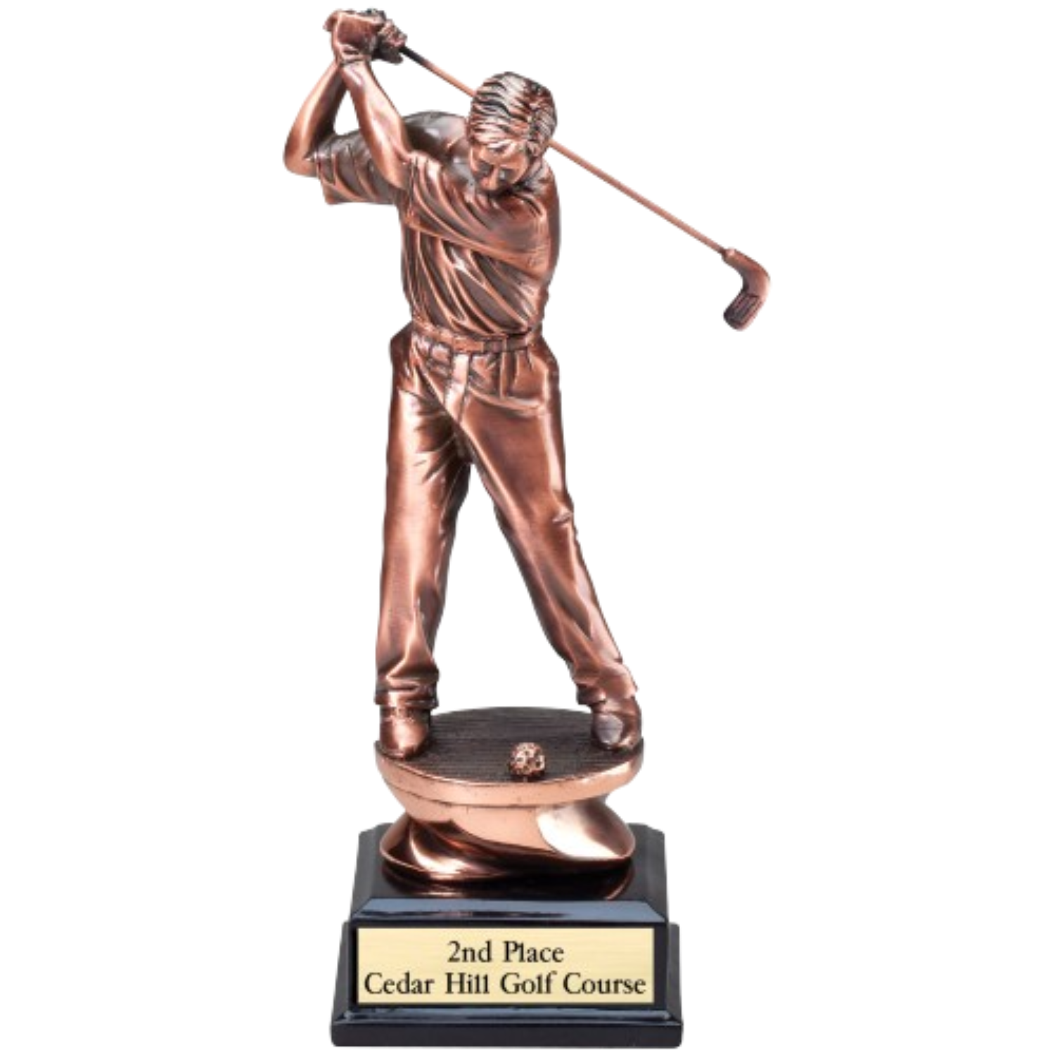 Copper Golf Award 9.25"