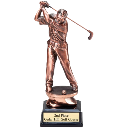 Copper Golf Award 9.25"