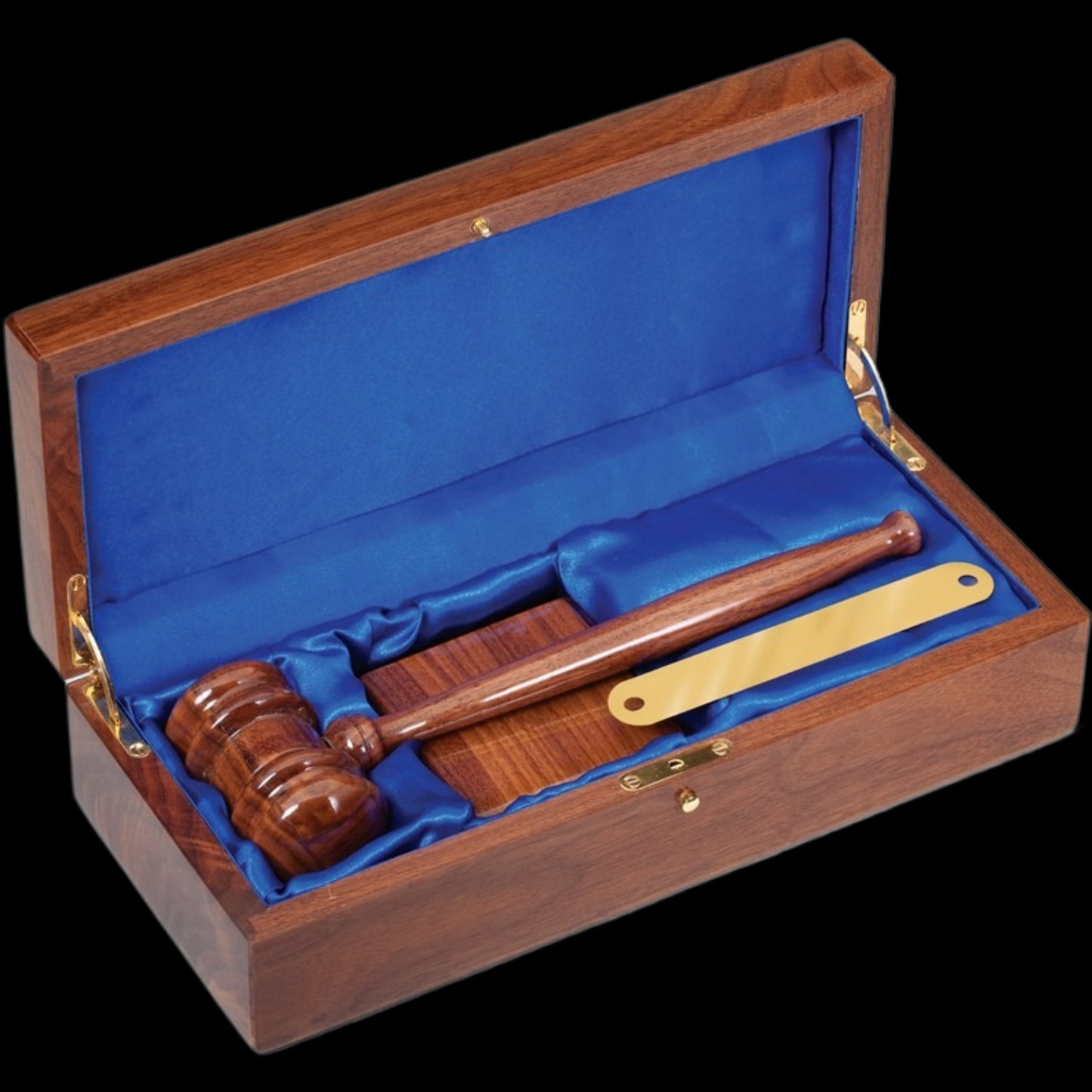 Premium Walnut Gavel Set 10" / Walnut