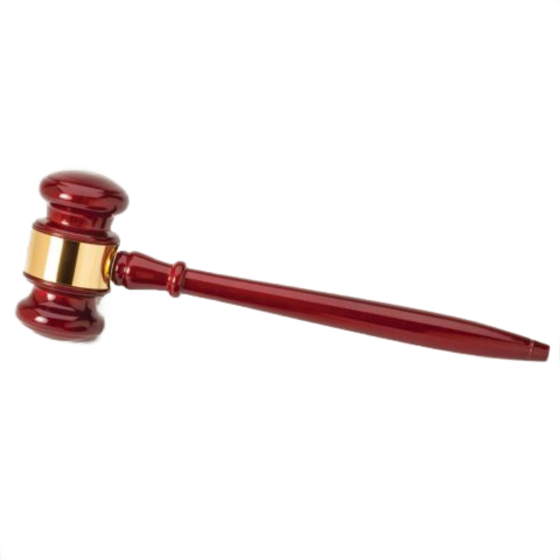 Rosewood Piano Finished Gavel 10" / Rosewood