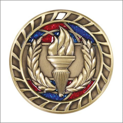 Glitter Victory Medal 2.5" / Gold